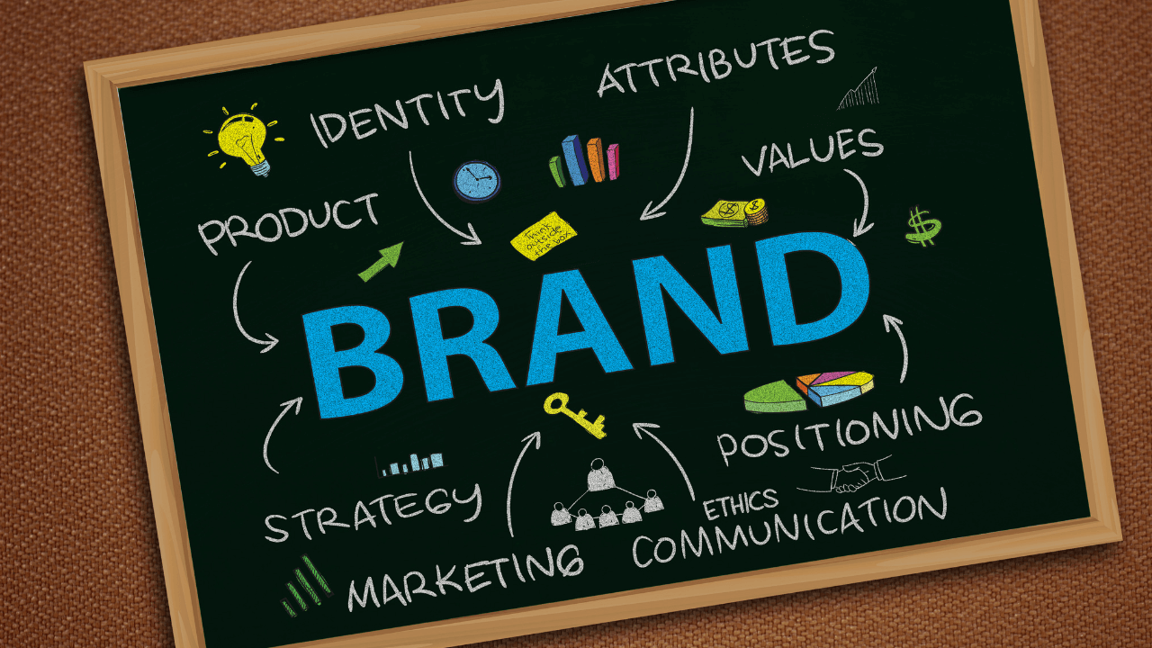 Brand identity design and visual elements