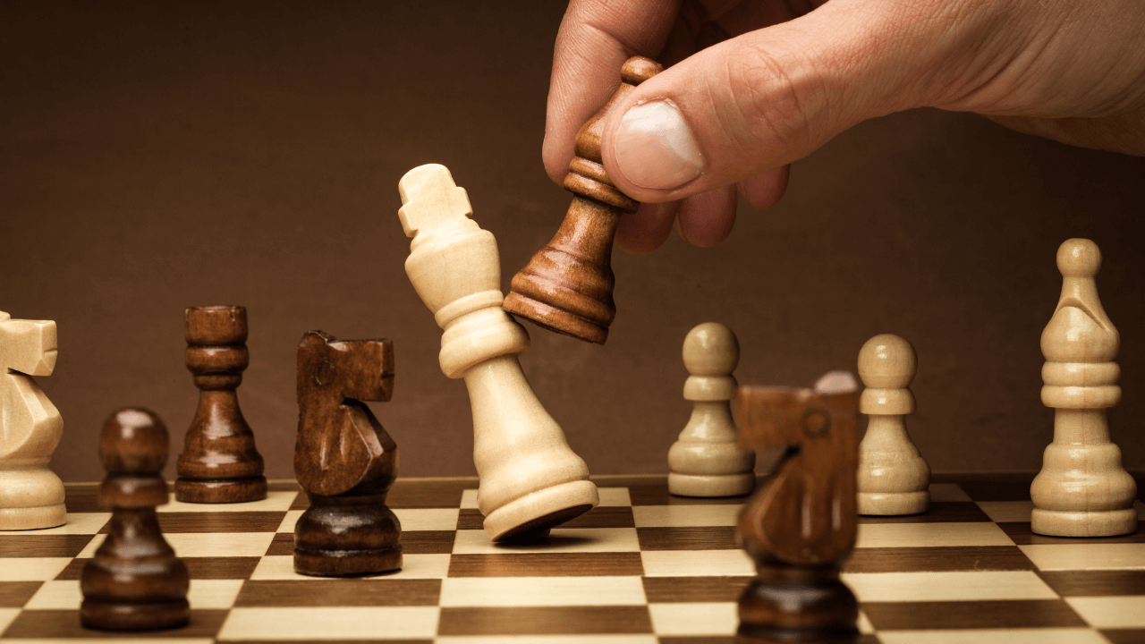 Marketing Strategy demonstrated as a game of chess